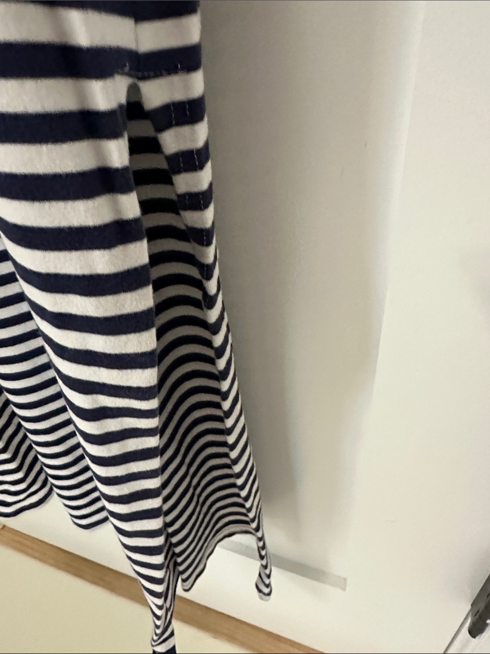 Sail to Sable Navy and White Striped Tank Maxi Dress - Picture 4 of 7
